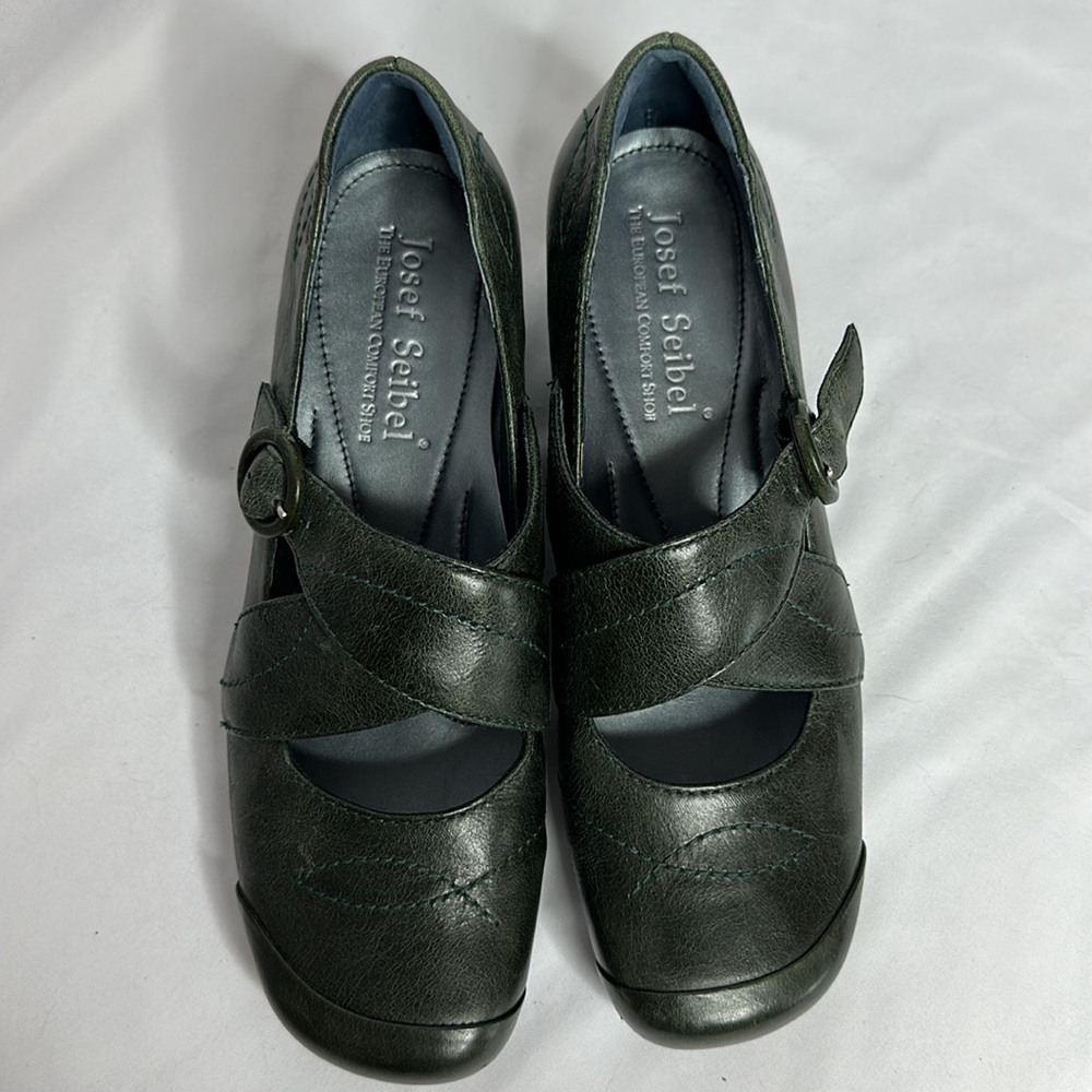 Josef Seibel Marissa Moss Green Mary Jane Heel - Picture 4 of 9
